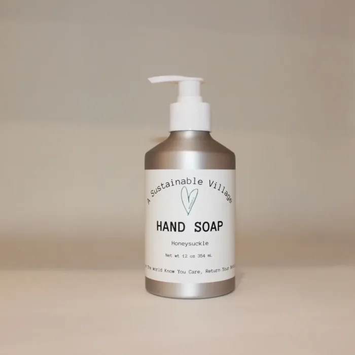 A Sustainable Village Hand Soap - Honeysuckle Scented