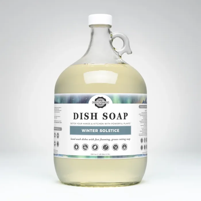 Rustic Strength Winter Solstice Scented Dish Soap