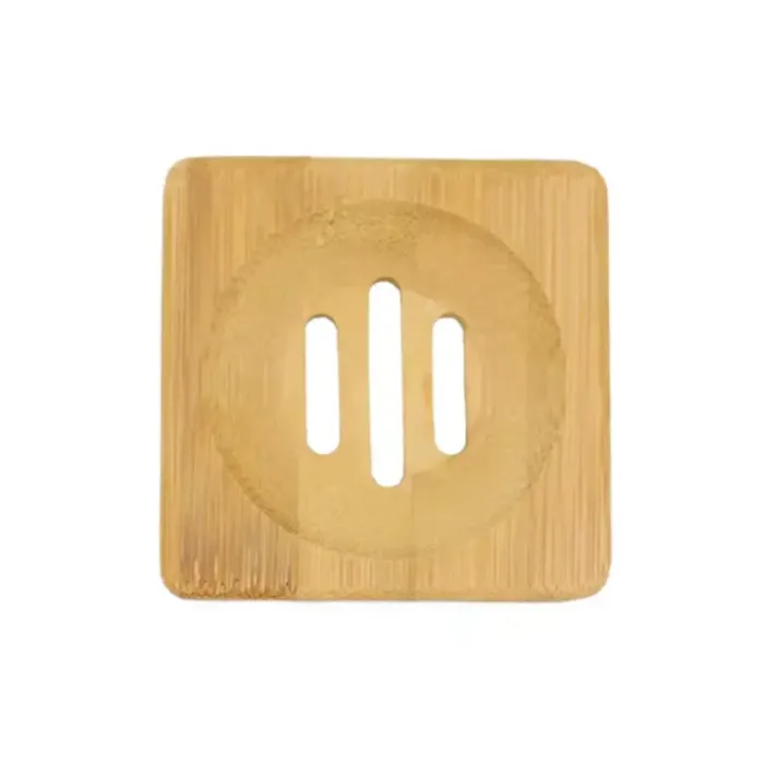 Wooden Square Soap Dish