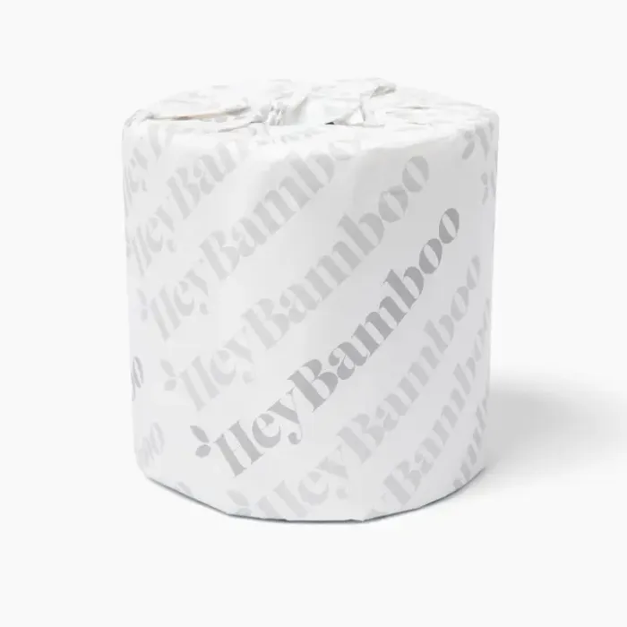 100% Bamboo Toilet Paper Single Roll - Unbleached